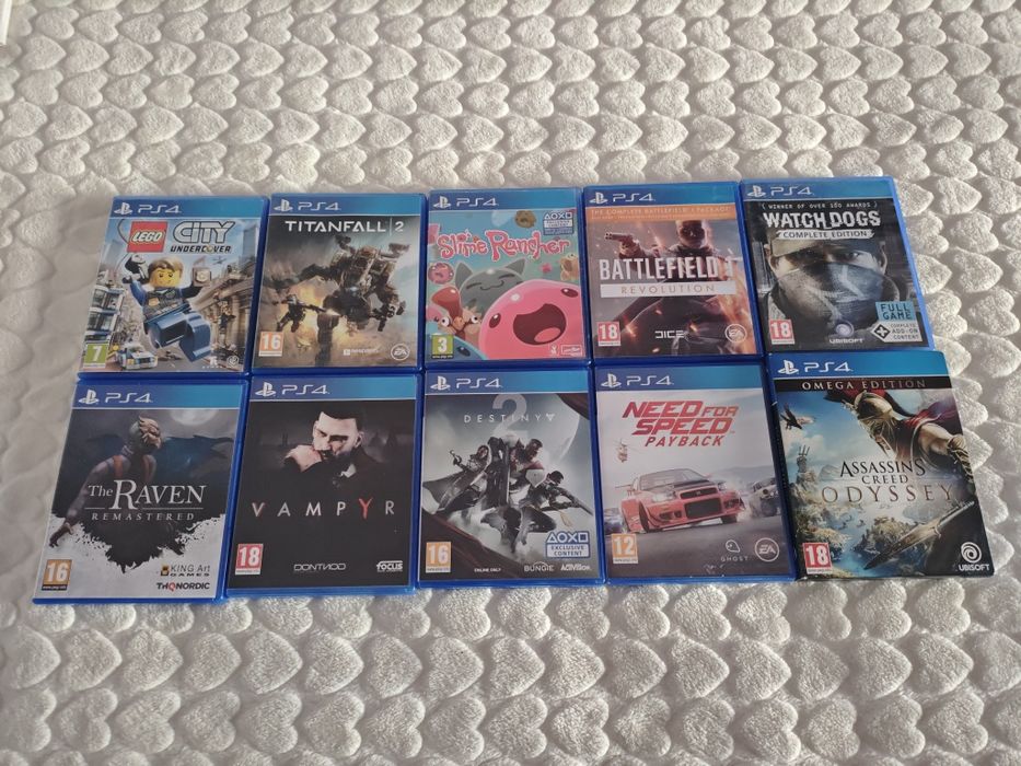 Jocuri PS4 Playstation 4 Fifa Spiderman NFS Lego Minecraft