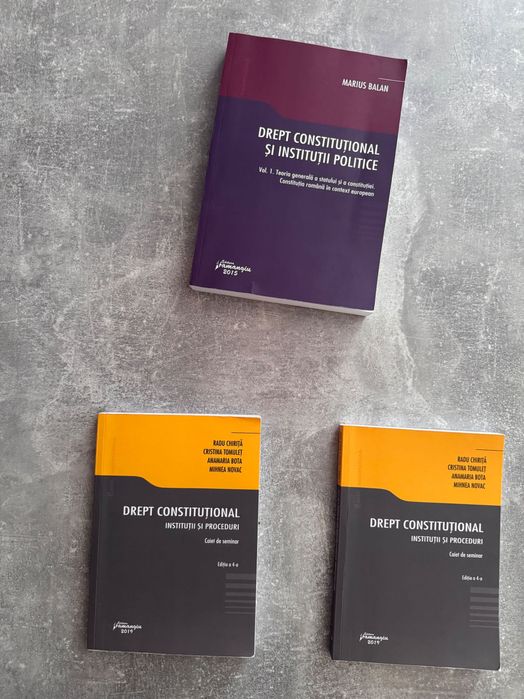 Manuale Facultatea de drept UBB Cluj anul I (pachet 13 carti)