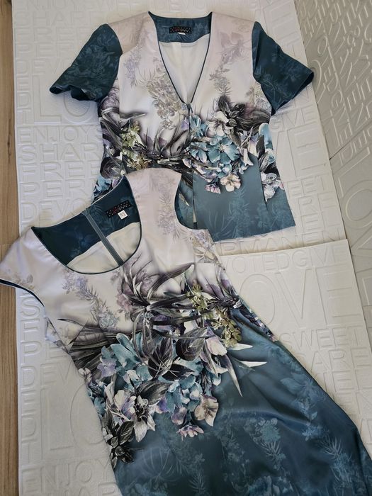 Rosi Fashion дамски комплект сако и рокля Роси Елегант