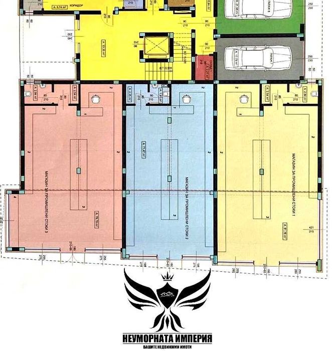 Под наем помещение, ателие, магазин, офис, склад 200кв.м гр.Асеновград