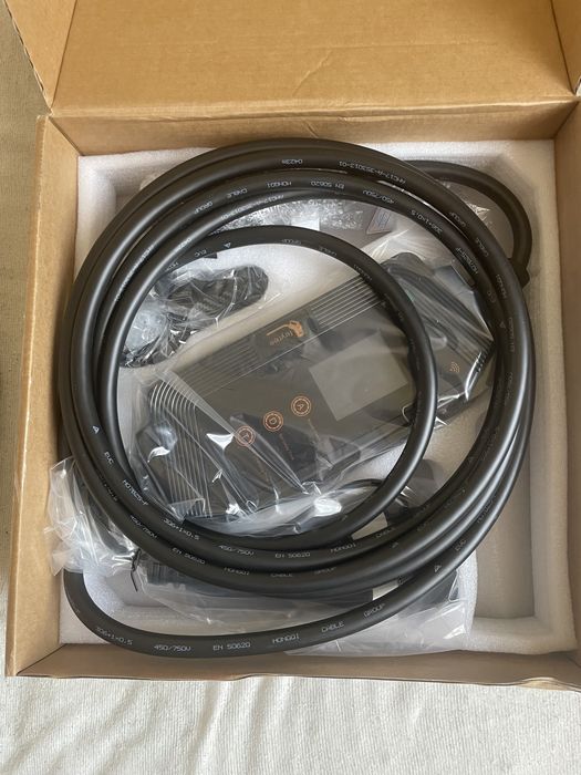 Зарядна станция Feyree 32A 7kw Type2 wifi bluetooth отложено стартиране