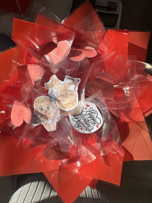 Светещ букет за Св. Валентин