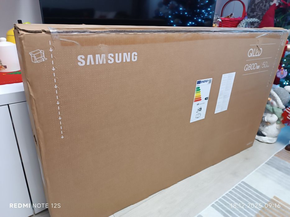 Televizor QLED, Ultra HD, 4K Smart 50Q80D, 125 cm,NOU, Samsung