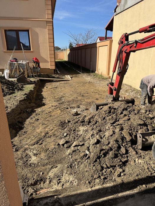 Sapaturi pristere,fundati,piconari etc..demolari,decopertari,nisip