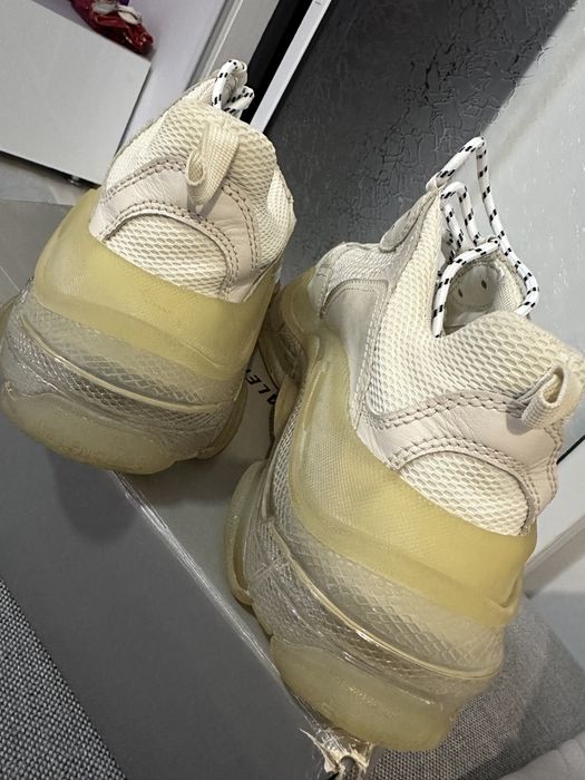 Balenciaga Triple S clear sole autentici
