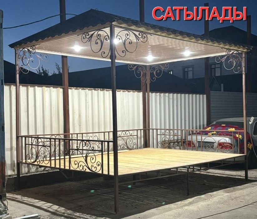 Топчан, сәкі, качели