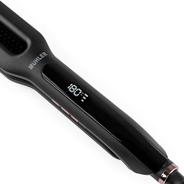 Преса за изправяне на коса с вграден насочващ гребен Muhler MHS-777