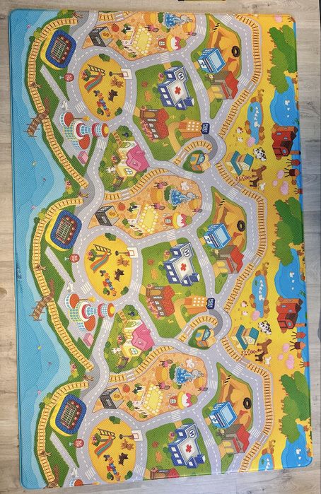 Saltea/covor din spuma cu memorie pentru copii