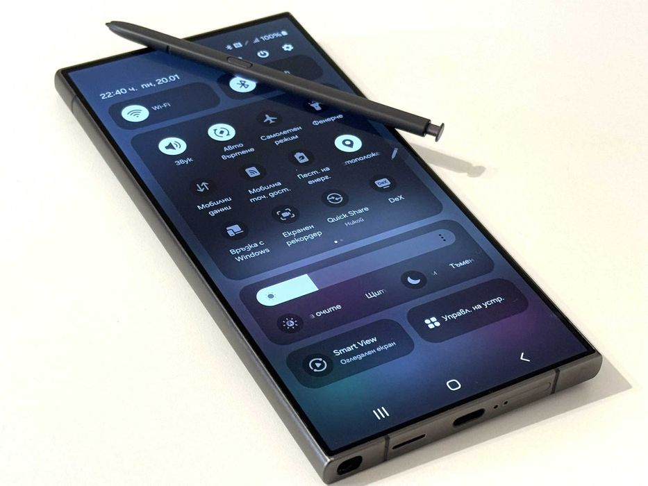 Бартер! Samsung Galaxy S24 Ultra Titanium Black (Черен)