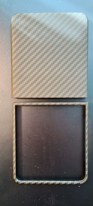 Husa carbon cu magsafe Samsung Galaxy Z flip 7