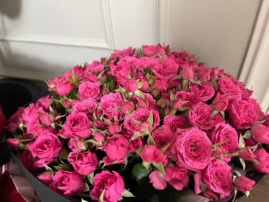 Свежие букеты цветов