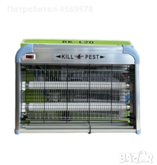 UV - Лампа против насекоми и комари - 30W, 20W, 40 - Pest Killer!