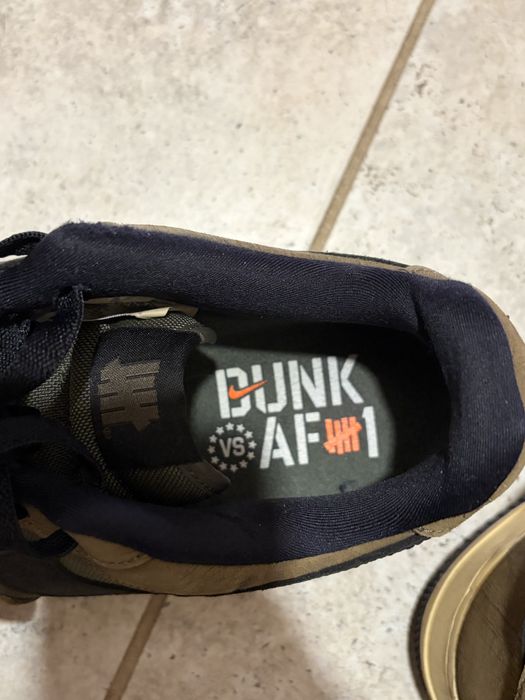 Nike air force 1 x undefeated