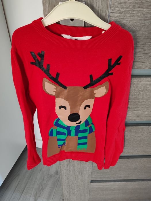Pulover  Crăciun 6-8 ani