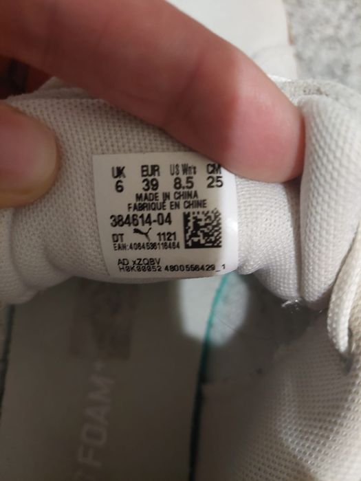 De vânzare sneackers Puma, mărimea 39