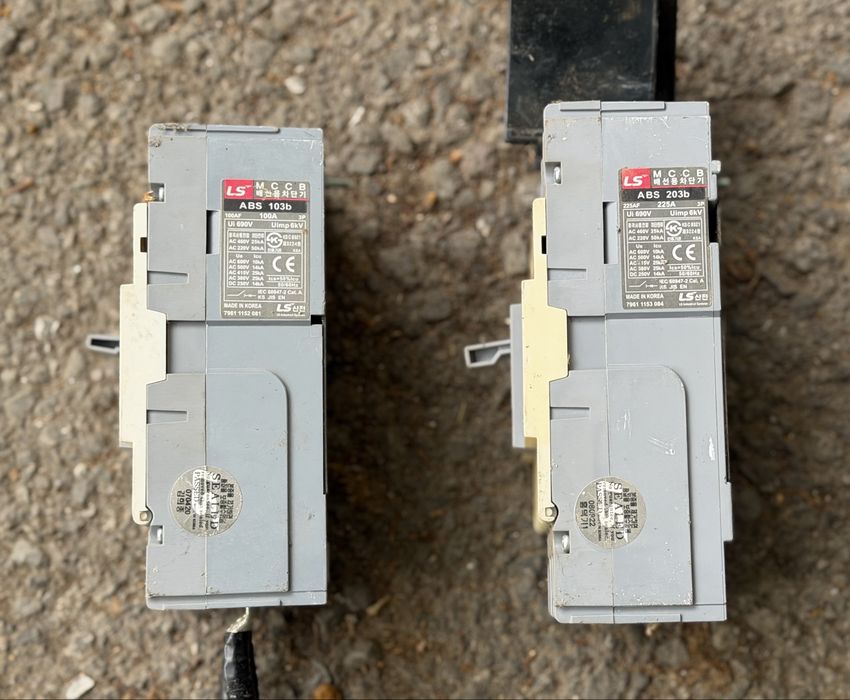 Трифазни автоматични прекъсвачи LS MCCB – 225A и 100A