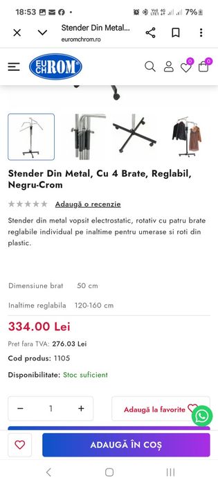 Stender 150 bucata