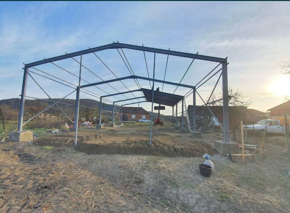 Vând structura metalică 6x10x3