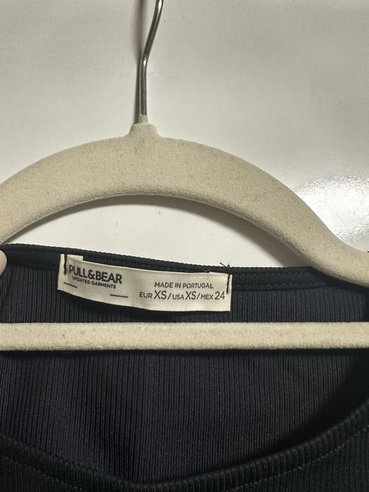 Черен потник PullandBear, размер ХС