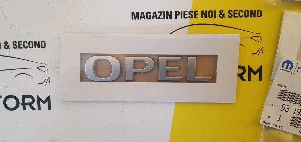 Inscripție monograma emblema hayon Opel Astra j,Insignia, Zafira,Combo