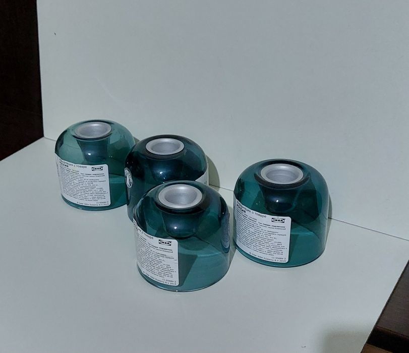 Подсвечник IKEA стеклянный