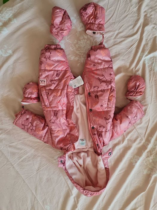 "Космонавт"/ зимна дреха Beboli за новородено бебе до 3 м.