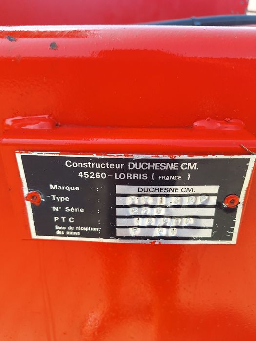 Remorca agricolă benna cereale 14 tone frâne pe aer citiți anuntu