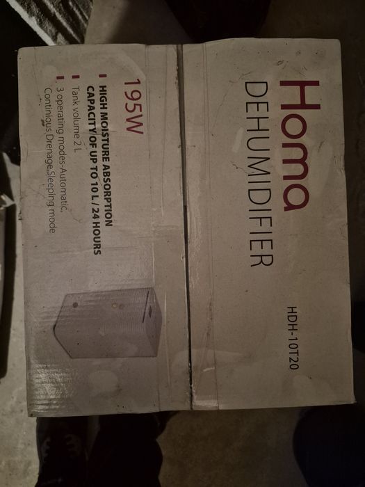 Влагоуловител влагоабсорбатор Хома Homa HDH-10T20 почти нов