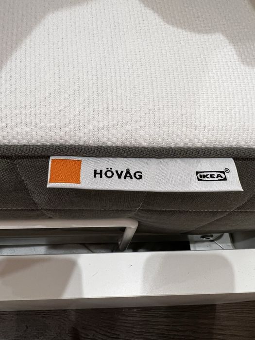2 бр. IKEA легла 90×200 с повдигащ механизъм + матраци HÖVÅG
