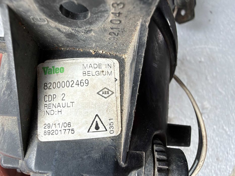 Халогени за Renault Symbol, Clio II