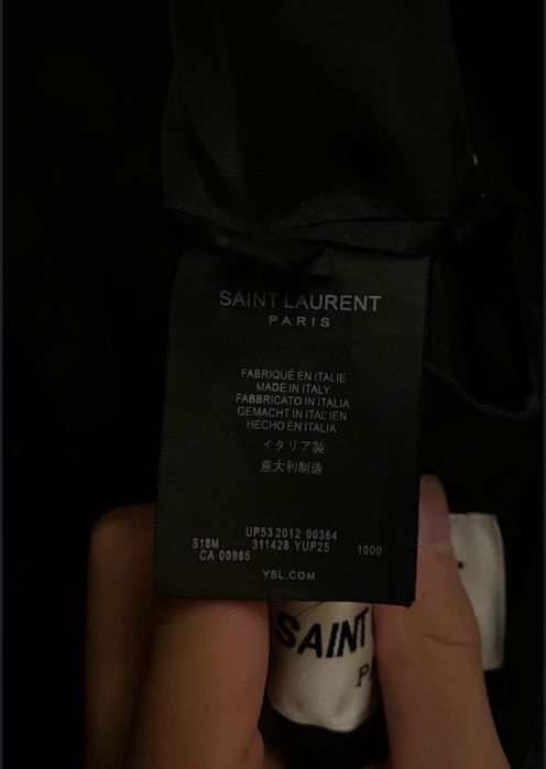 Пальто Saint Laurent Paris