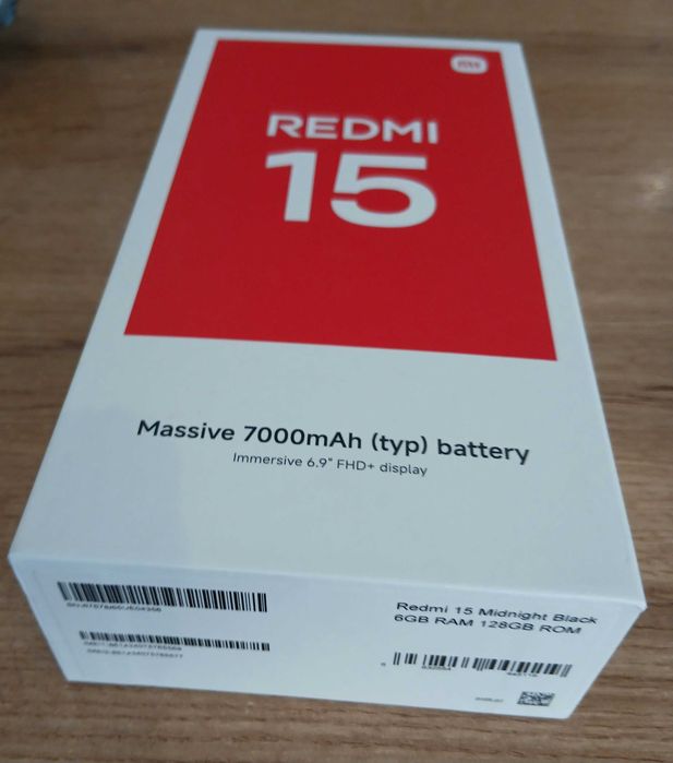 Redmi 15 в ГАРАНЦИЯ