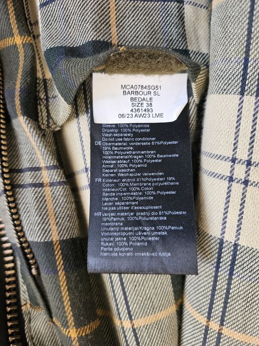 Barbour Bedale Wax