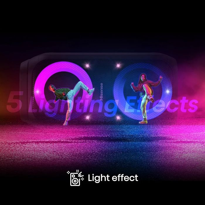 Нова караоке/акумулаторна тонколона Hisense Party Rocket 160W