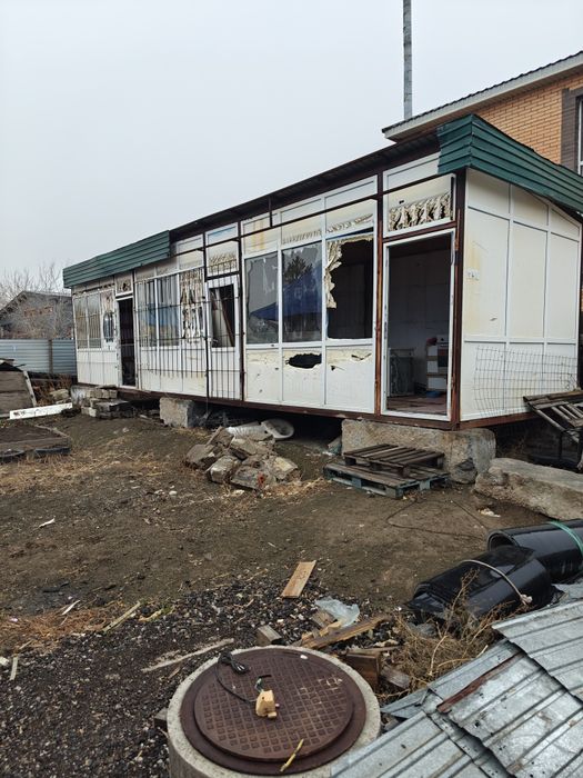 Павильон б/у каркасный