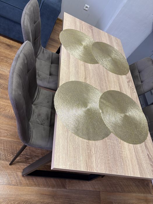 Стол лофт  — 4 стула