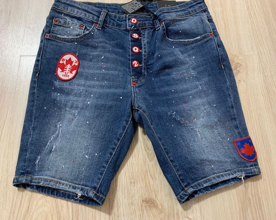 Мъжки къси дънки нови с етикети Dsquared размери 42,48,52,54,56