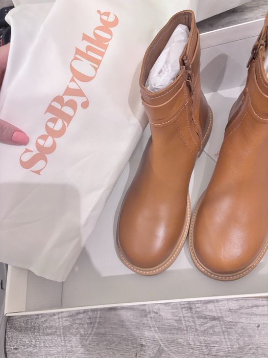 Vand botine Chloe 36 noi piele