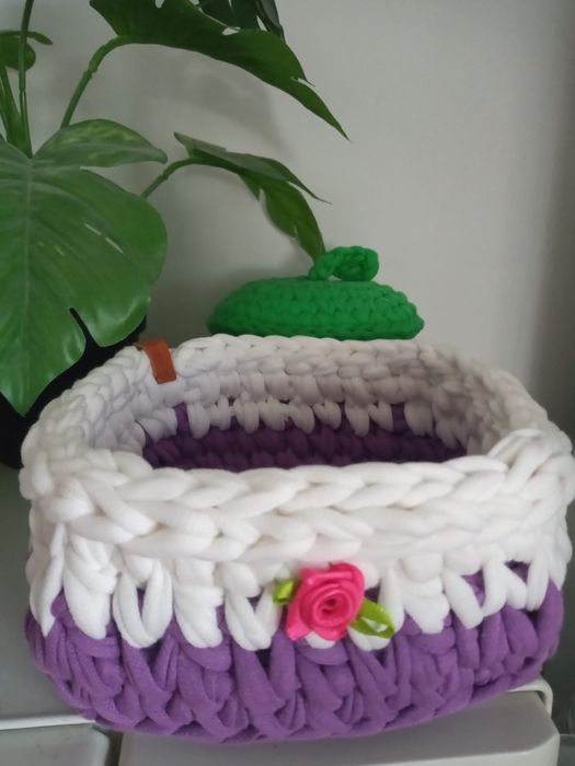 ръчно изплетени панери