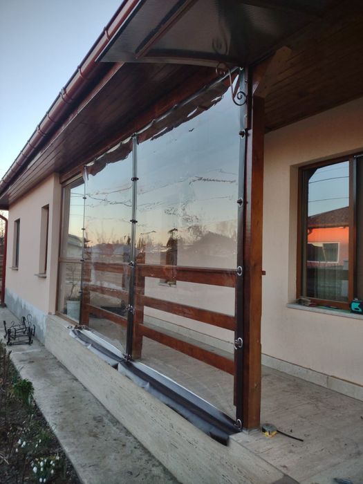 Folie terase și foisoare, folie terasa transparenta