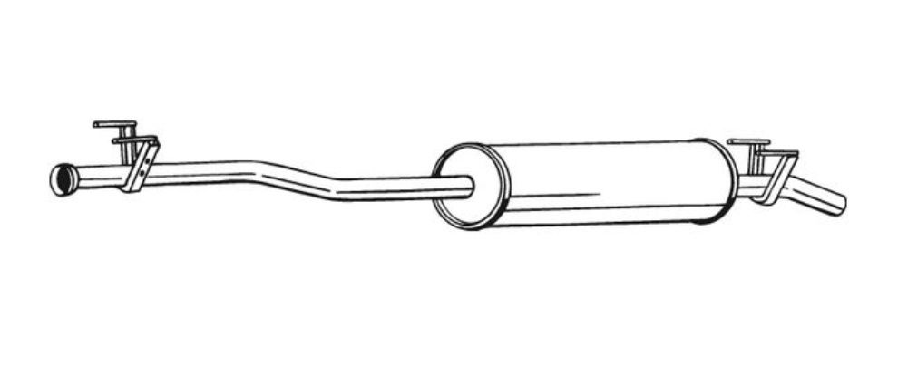 Tobă eșapament Sprinter 2006 - 2026 Tobă intermediară TOATA GAMA TOBE