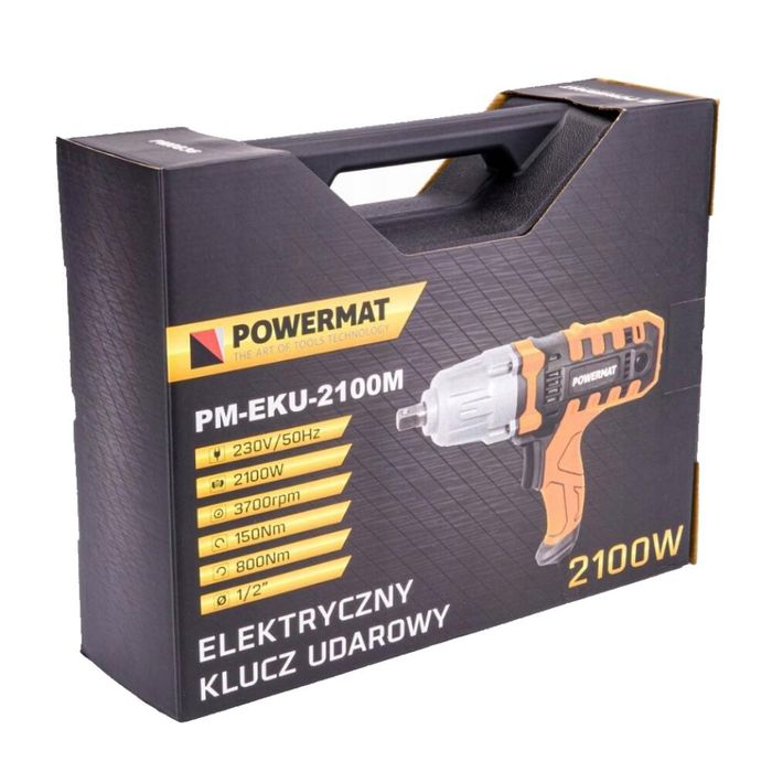 Pistol Impact Electric 1/2 220V 800Nm 2100 W, Powermat