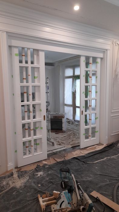 Установка дверей