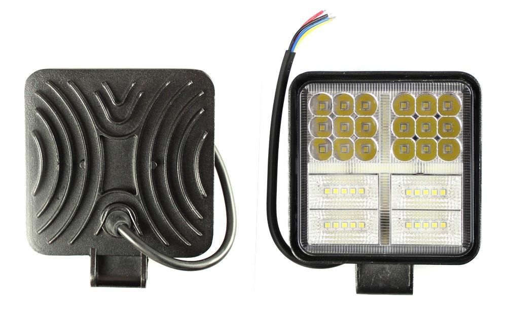 162W IP68 LED Халоген работна лампа диоден фар 54 диода DC 10-30V