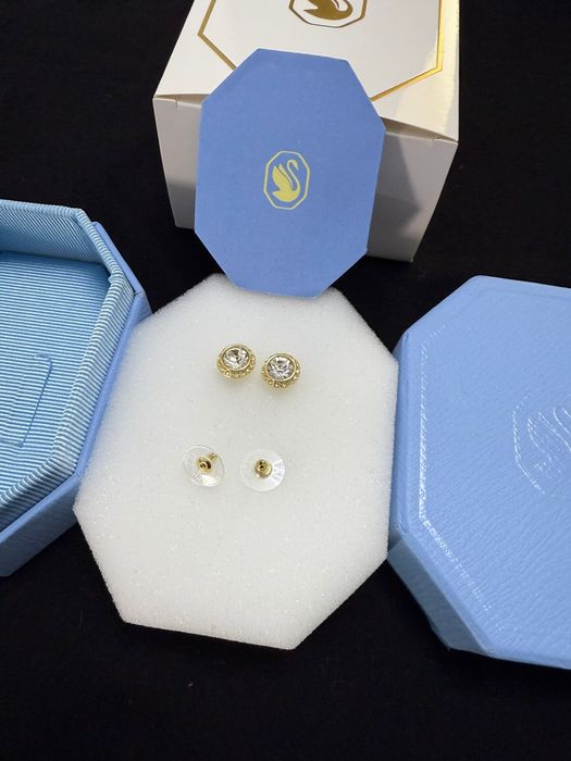 Cercei Swarovski gold angelic