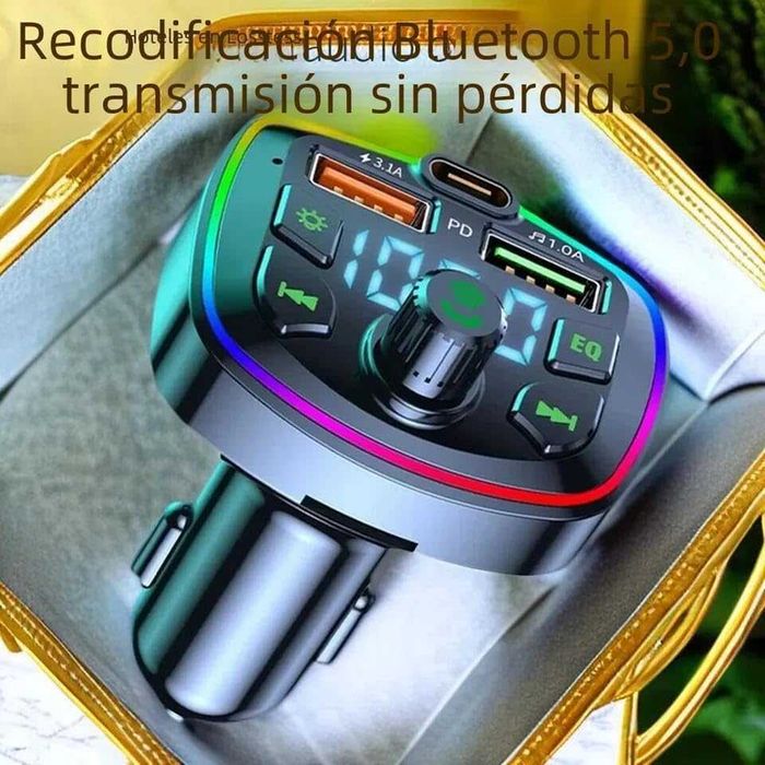 Bluetooth FM предавател за кола