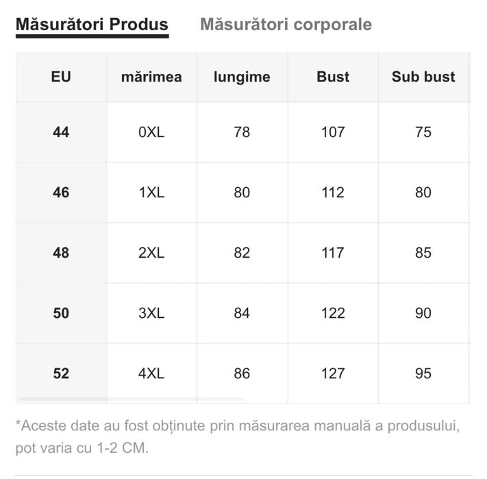 Costum de baie 4 XL Nou