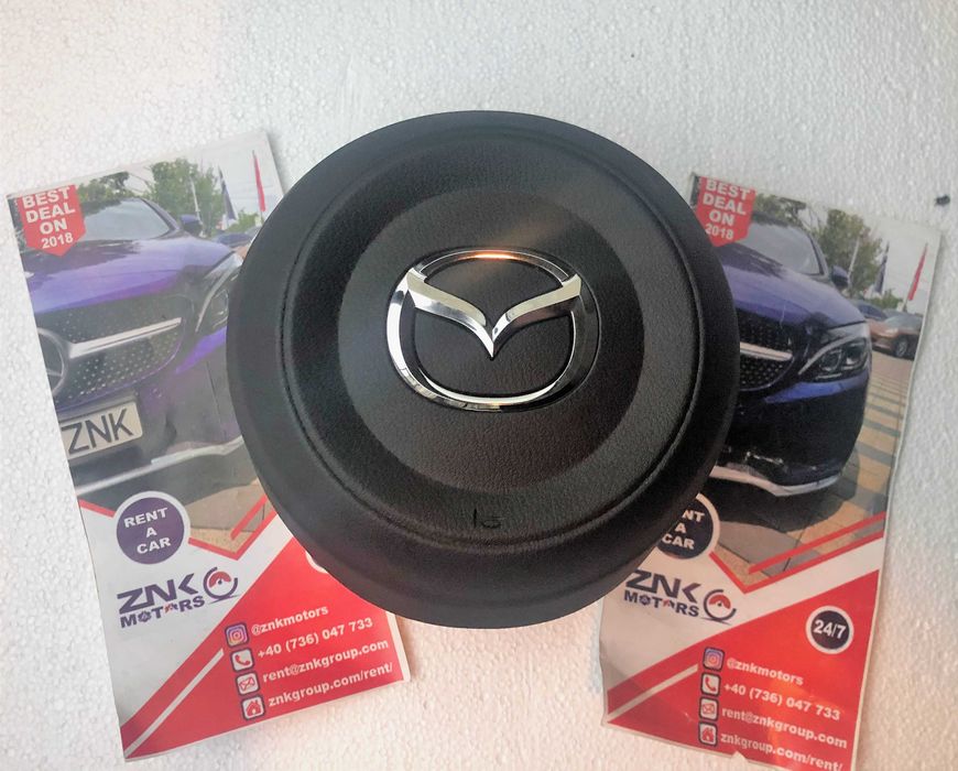 Mazda 3  5 6 cx3 cx 7 kit airbag volan pasager plansa bord set centuri