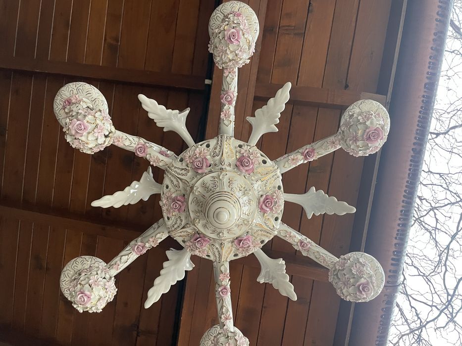 Candelabru portelan Apulum