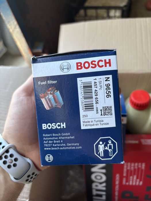 Масла Castrol 5W-40 и филтри Bosch